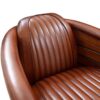 fauteuil-club-nautilus-cuir-vintage - marron-bord-de-mer-pivotant-design-majdeltier-polo-3 Fauteuil Club pivotant Nautilus cuir marron vintage