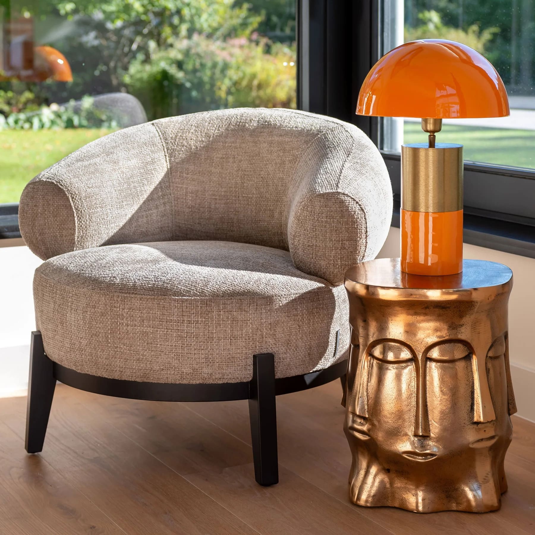 fauteuil montana sable majdeltier beige sable