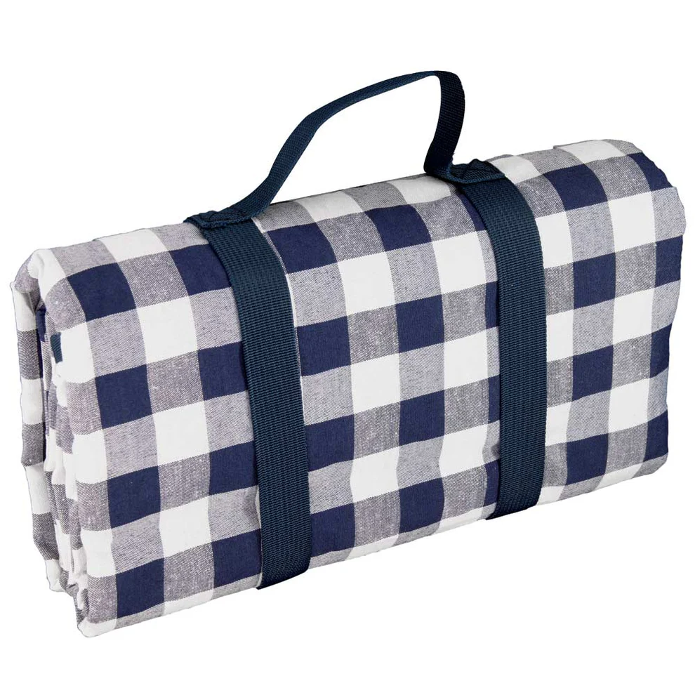 nappe-pique-nique-xl-carreaux-bleus-et-blancs-imperméable Nappe pique-nique XL rectangulaire carreaux bleus et blancs imperméable