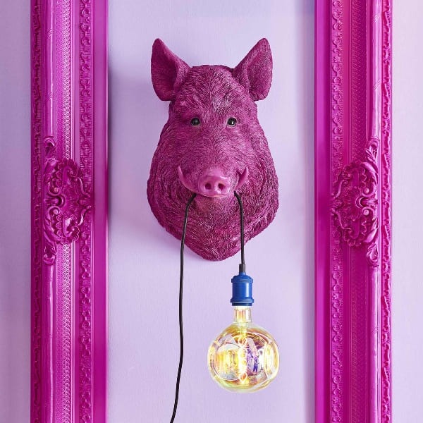 Applique Murale Sanglier Willy- Magenta-rose-sanglier-cochon-werns-wernervoss-majdeltier-5 Applique Murale Sanglier Willy Magenta rose sanglier cochon werns wernervoss majdeltier 5