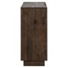 Buffet Bryant 2 portes original bois massif manguier miroir majdeltier 1