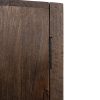 Buffet Bryant 2 portes original bois massif manguier miroir majdeltier 5