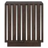 Buffet Bryant 2 portes original bois massif manguier miroir majdeltier 7