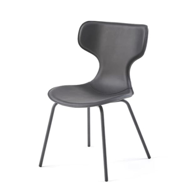Chaise Design Fia En Cuir