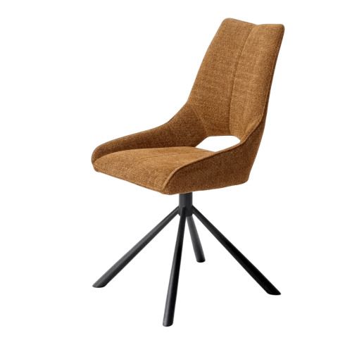 Chaise-pivotante-Liev-Gaston-Rouille.webp-Photoroom Chaise pivotante Liev Gaston Rouille.webp Photoroom
