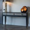 Console Bloomville 3 Tiroirs 165 cm-console-elegante-chene-noir-poignées-dorées-majdeltier-11 Console Bloomville 3 Tiroirs 165 cm console elegante chene noir poignees dorees majdeltier 11