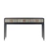 Console Bloomville 3 Tiroirs 165 cm-console-elegante-chene-noir-poignées-dorées-majdeltier-4 Console Bloomville 3 Tiroirs 165 cm console elegante chene noir poignees dorees majdeltier 4