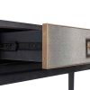 Console Bloomville 3 Tiroirs 165 cm-console-elegante-chene-noir-poignées-dorées-majdeltier-8 Console Bloomville 3 Tiroirs 165 cm console elegante chene noir poignees dorees majdeltier 8