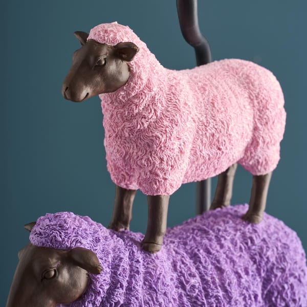 Lampe de table Colorful Sheep avec moutons superposés - Werns-3 Lampe de table Colorful Sheep avec moutons superposés - Werns