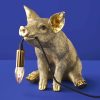 Lampe de table Piggy Or - WERNS-cochon