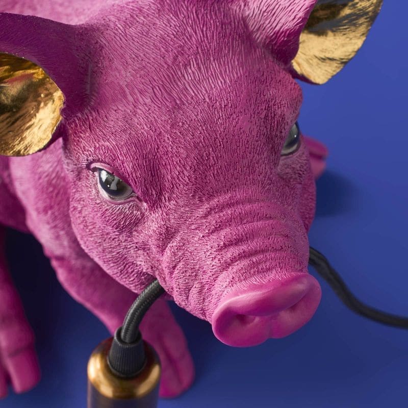 Lampe de table Piggy Rose - WERNS®-majdeltier-6 Lampe de table Piggy Rose - WERNS®-majdeltier