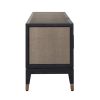 Meuble TV Bloomville 4-portes-cuir-de-galuchat-chic-majdeltier-2 Meuble TV Bloomville 4 portes cuir de galuchat chic majdeltier 2