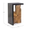 Table d'appoint racine de teck-02-table-haute-racine-noir-majdeltier Table dappoint racine de teck 02 table haute racine noir majdeltier