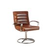 Fauteuil Pivotant Cuir Madrid - un fauteuil de bureau chic