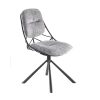 chaise-design-confortable-pivotante-tissu-lexi-pied-métal-gris-clair-pauline-majdeltier-6 chaise design confortable pivotante tissu lexi pied metal gris clair pauline majdeltier 6