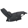 Chauffeuse De Relaxation Electrique Avec Position Zero Gravite gris anthracite majdeltier 7 1