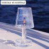 Lampe à Huile de Salon en Verre Transparent - Peri Living-intérieur extérieur Lampe à Huile de Salon en Verre Transparent - Peri Living