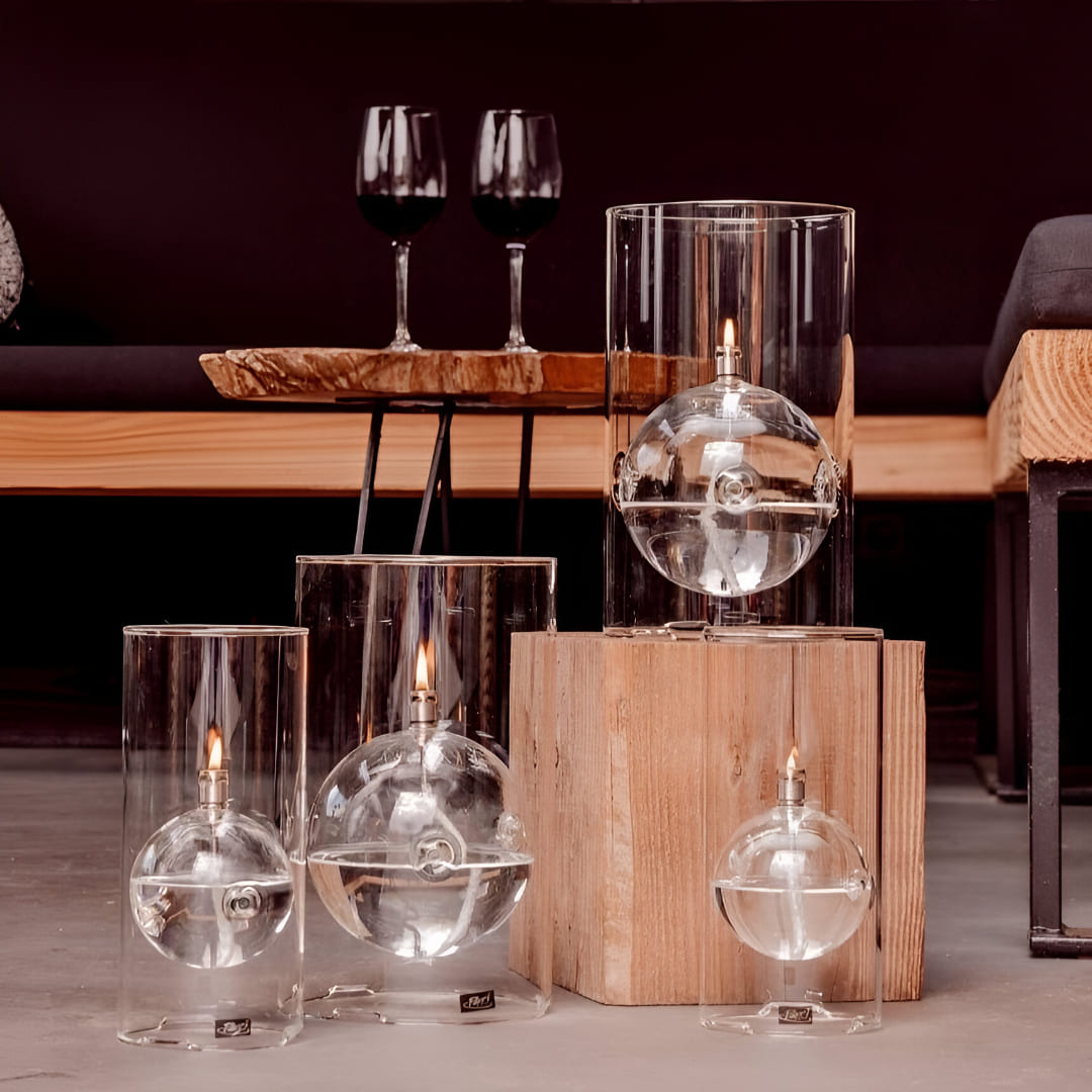 Lampe à Huile Windshelter Peri Living – Pare-Vent Design en Verre Soufflé-majdeltier Lampe a Huile Windshelter Peri Living – Pare Vent Design en Verre Souffle majdeltier