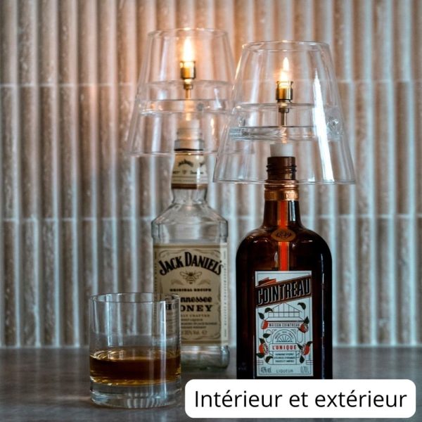 Lampe à Huile de Bouteille Peri Living : Sublimez Votre Intérieur et Extérieur