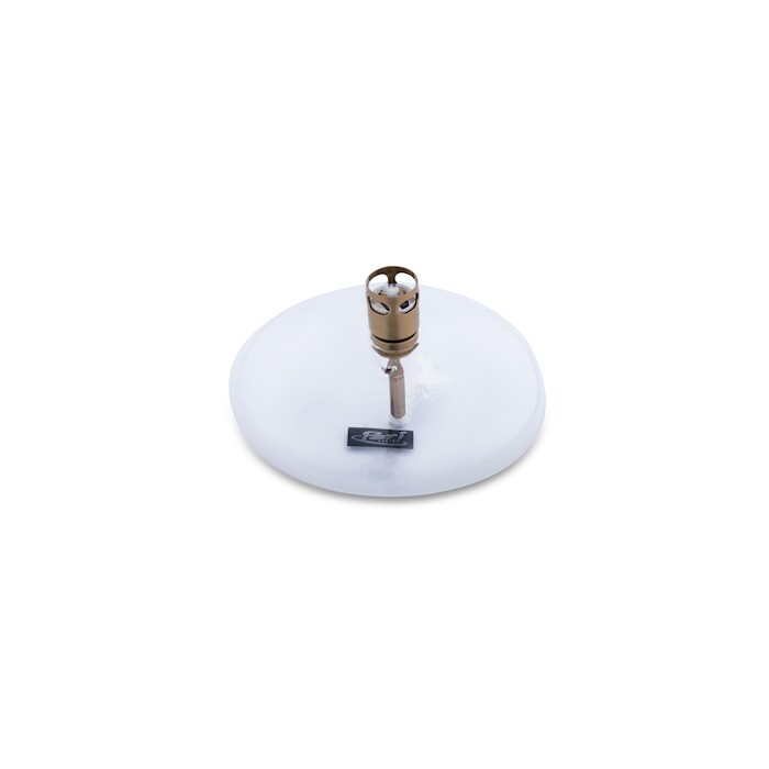 disc-clear-brass-s Lampe à Huile Galet Peri Living en Verre Transparent - Laiton