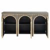 Buffet Les Arcs 160 cm-marbre-arrondi-arche-portes-cachées-original-majdeltier-3 Buffet Les Arcs 160 cm marbre arrondi arche portes cachees original majdeltier 3