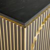 Buffet Les Arcs 160 cm-marbre-arrondi-arche-portes-cachées-original-majdeltier-4 Buffet Les Arcs 160 cm marbre arrondi arche portes cachees original majdeltier 4