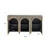 Buffet Les Arcs 160 cm-marbre-arrondo-portes-cachées-original-majdeltier-3 Buffet Les Arcs 160 cm marbre arrondo portes cachees original majdeltier 3