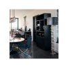 Bibliothèque Oakura 2 Portes-versin droite-chene-noir-design-majdeltier-23 Bibliotheque Oakura 2 Portes versin droite chene noir design majdeltier 23