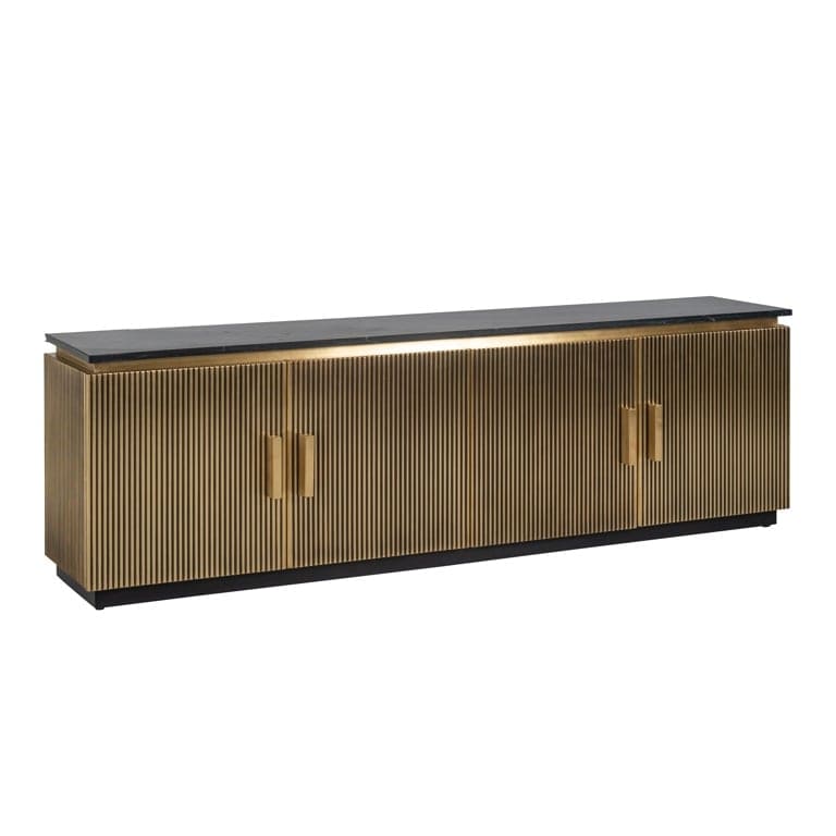 Buffet Bas - Meuble TV Ironville 200 cm-laiton-marbre-design-hotel-chic-original-majdeltier Buffet Bas Meuble TV Ironville 200 cm laiton marbre design hotel chic original majdeltier