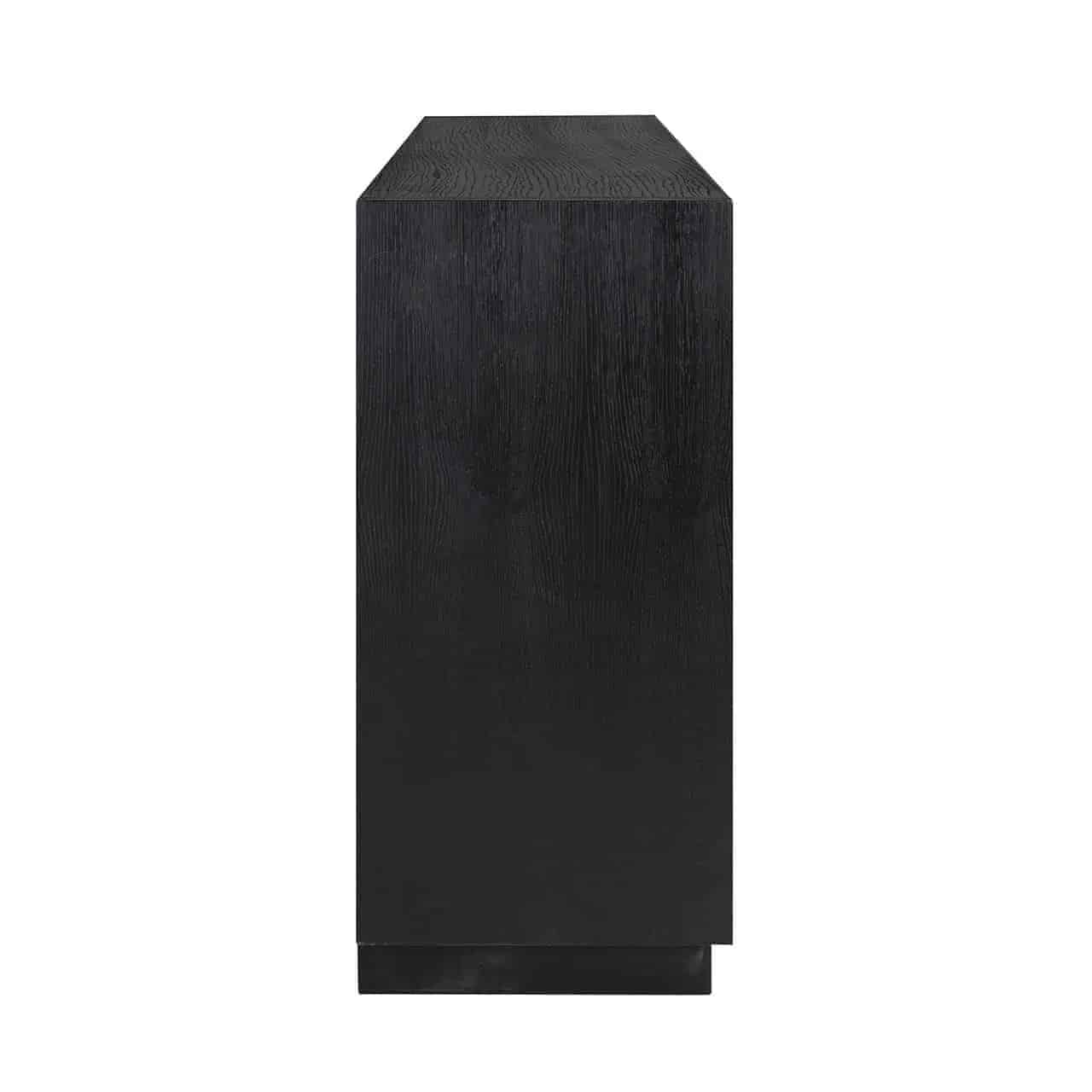 Buffet Oakura 240 cm 4 Portes-Chêne Noir-Rangement XXL-Design de Caractère-majdeltier-2 Buffet Oakura 240 cm 4 Portes Chene Noir Rangement XXL Design de Caractere majdeltier 2