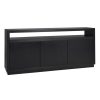 Buffet Oakura 3 Portes 190cm chene majeltier richmond design haut de gamme