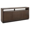 Buffet Oakura 3 Portes 190cm chene marron majeltier richmond design haut de gamme 7
