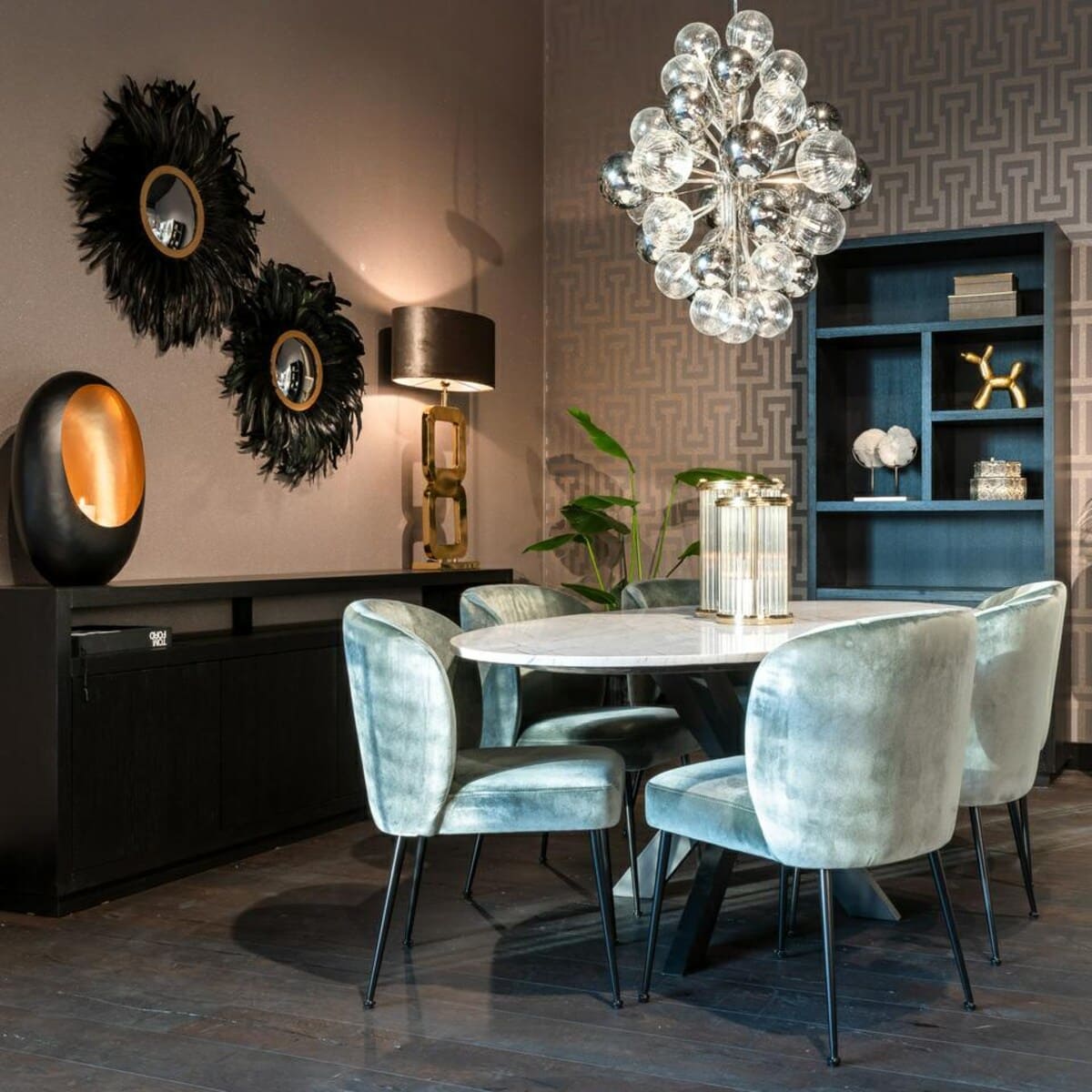 Buffet Oakura-chene-noir-majeltier-richmond-design-haut de gamme-0d buffet design contemporain, table ceramique, majdeltier
