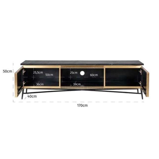 Meuble TV Ironville -170 cm-majdeltier-laiton-10 Meuble TV Ironville 170 cm majdeltier laiton 10