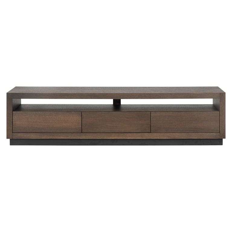 Meuble TV Oakura 3-tiroirs-richmond-chene-marron-185cm-majdeltier-3 Meuble TV Oakura 3 tiroirs richmond chene marron 185cm majdeltier 3