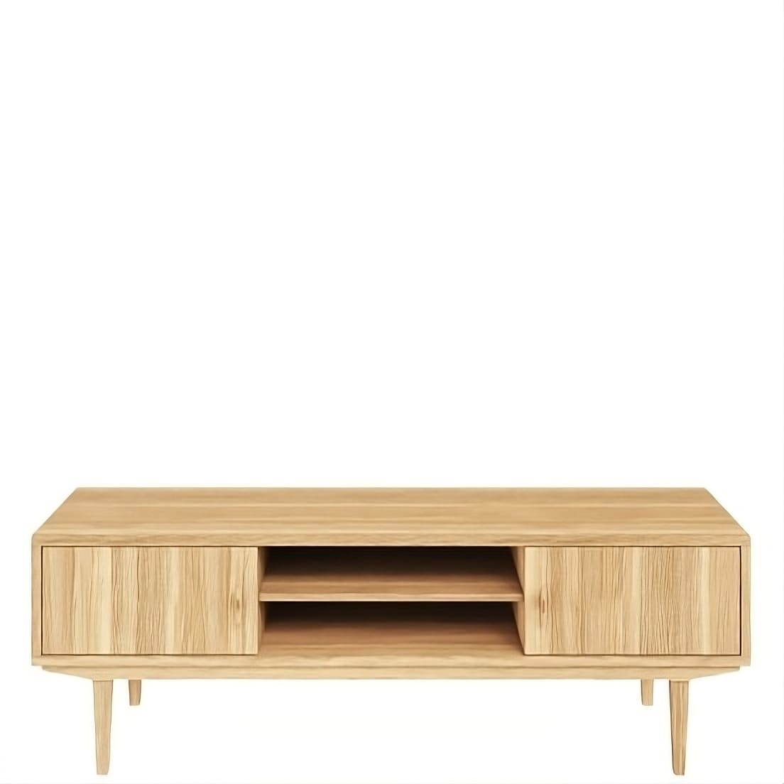 Meuble TV en Chêne 420, 160 cm – L'Élégance Scandinave au Cœur de Votre Salon-naturel Meuble TV en Chêne 420 - 160 cm - L'Élégance Scandinave au Cœur de Votre Salon