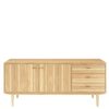 Buffet Scandinave en Chêne 420 - 186 cm - L'Alliance Parfaite du Design Danois et du Rangement