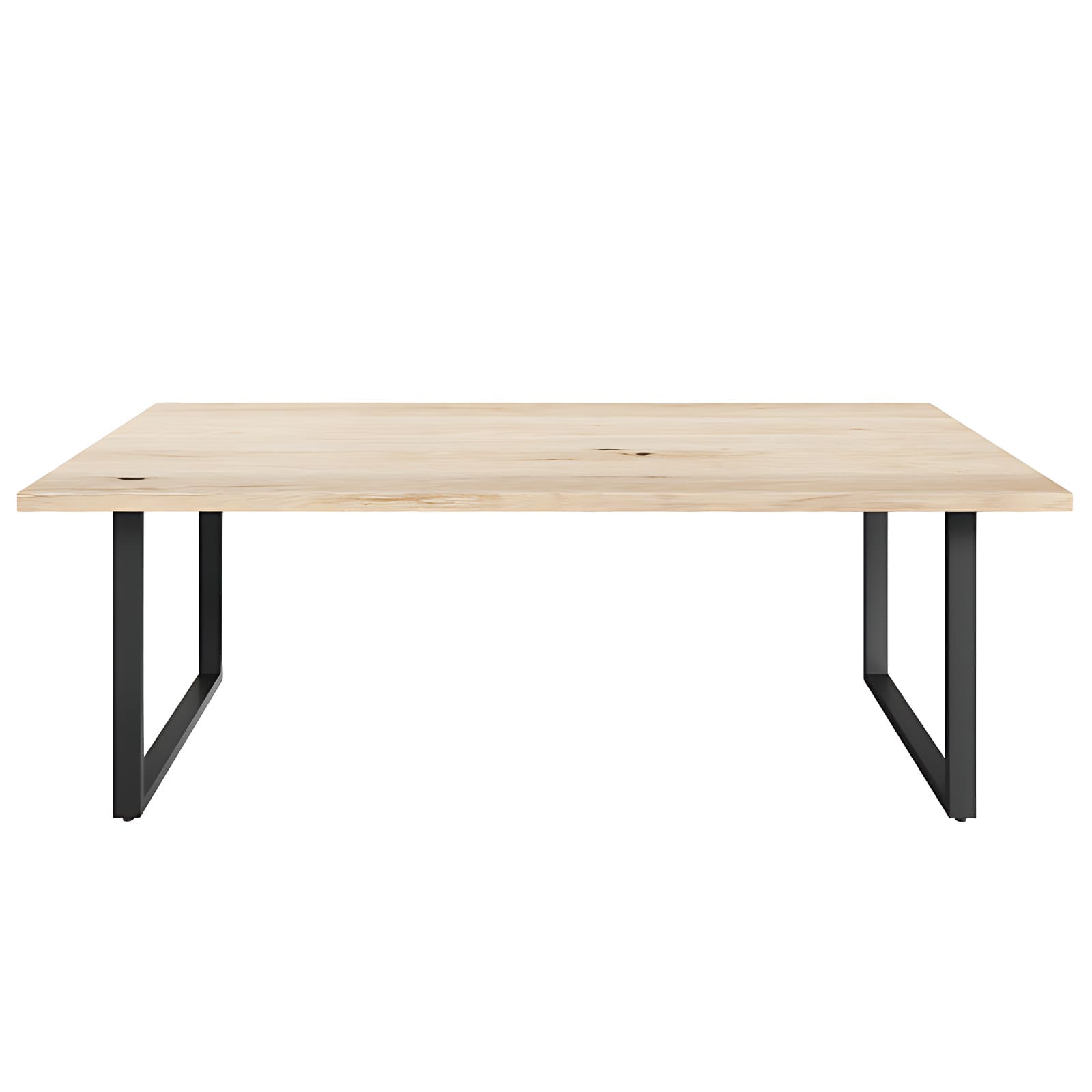 table rectangulaire extensible Chene Embla huile blanche pied metal LElegance Minimaliste Danoise pour Votre Interieur majdeltier 18 7b