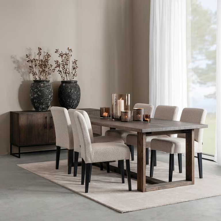 table rectangulaire extensible Chene Embla huile fumee LElegance Minimaliste Danoise pour Votre Interieur majdeltier 21