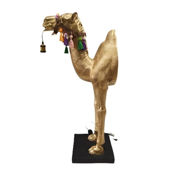 Lampadaire Chameau Kamal – Doré – WERNS