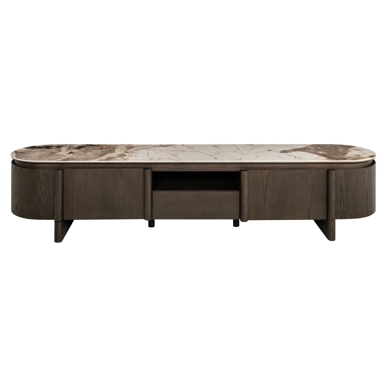 Meuble TV Langford Céramique 220cm-3 Meuble TV Langford céramique 220 cm