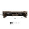 Meuble TV Langford Céramique 220cm-9 Meuble TV Langford céramique 220 cm
