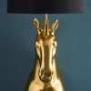 Lampadaire Cheval Amadeus Werns, or