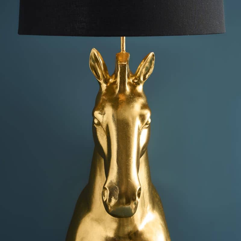 Lampadaire Cheval Amadeus Werns, or