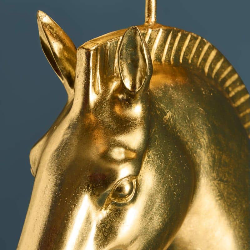 Lampadaire Cheval Amadeus Werns, or