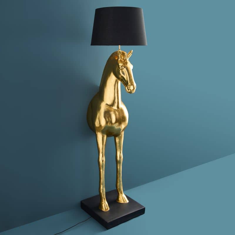 Lampadaire Cheval Amadeus WERNS® OR majdeltier
