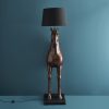 Lampadaire Cheval Amadeus Werns, marron-3 Lampadaire Cheval Amadeus Werns, marron