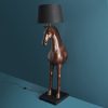Lampadaire Cheval Amadeus Werns, marron-4 Lampadaire Cheval marron werns