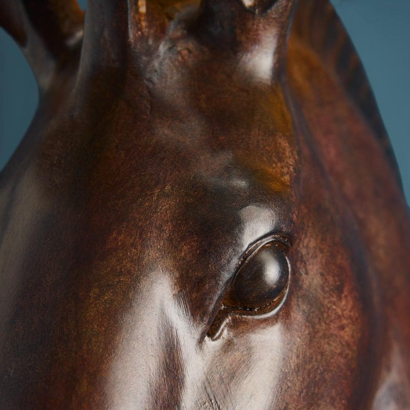Lampadaire Cheval Amadeus Werns, marron-5 Lampadaire Cheval Amadeus Werns, marron