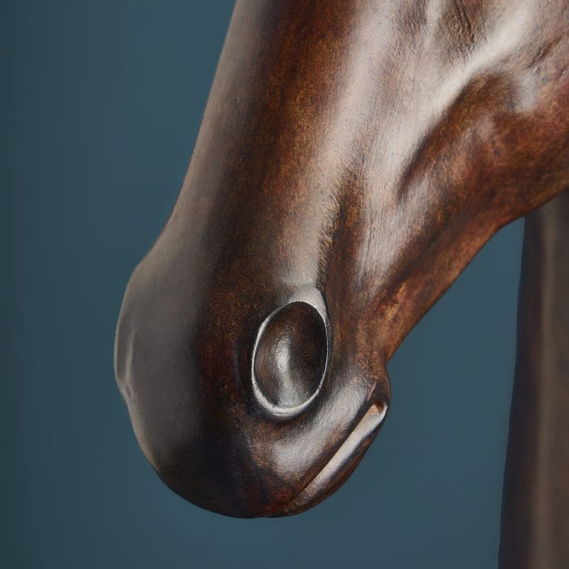 Lampadaire Cheval Amadeus Werns, marron-7 Lampadaire Cheval Amadeus Werns, marron